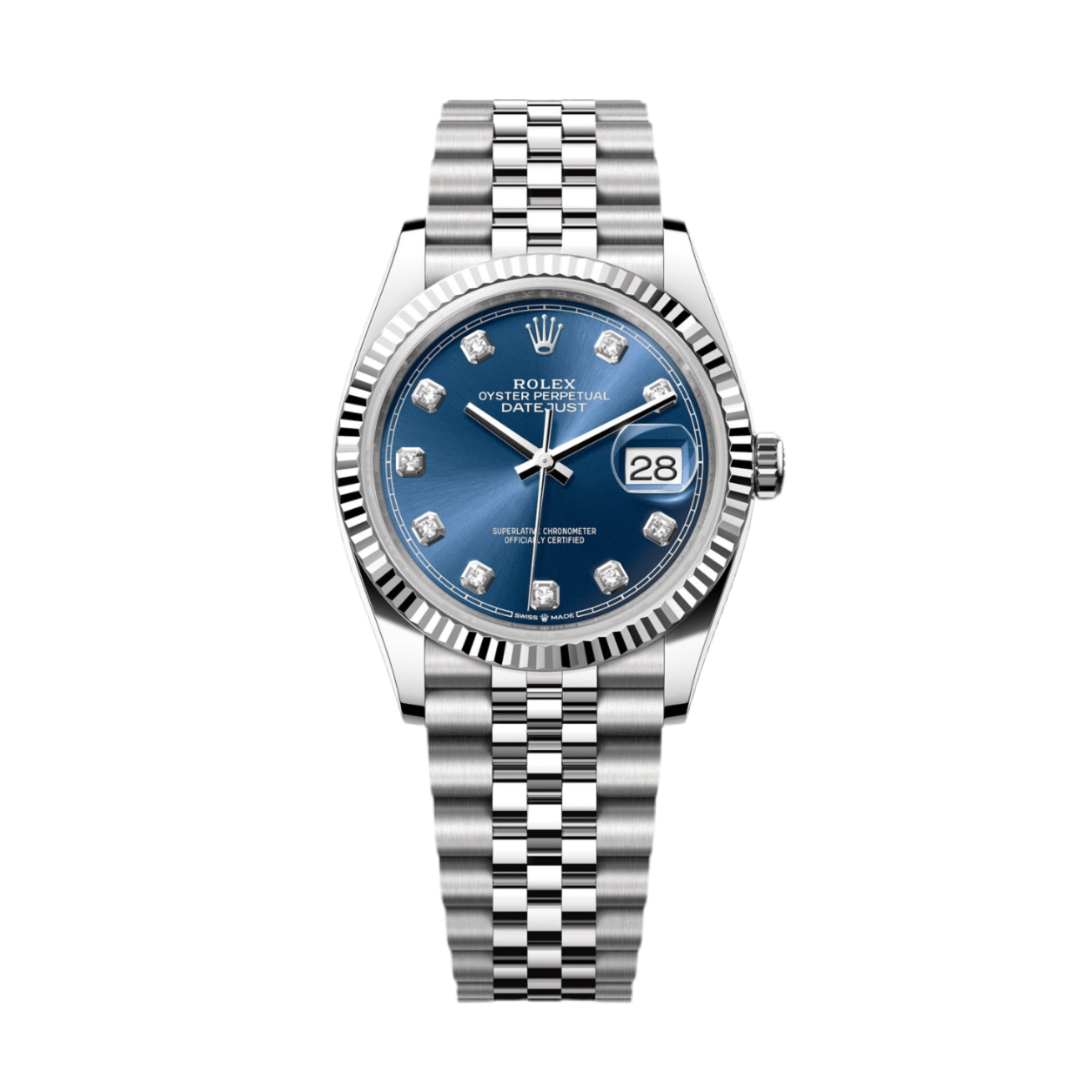 Rolex Datejust - Cadran bleu