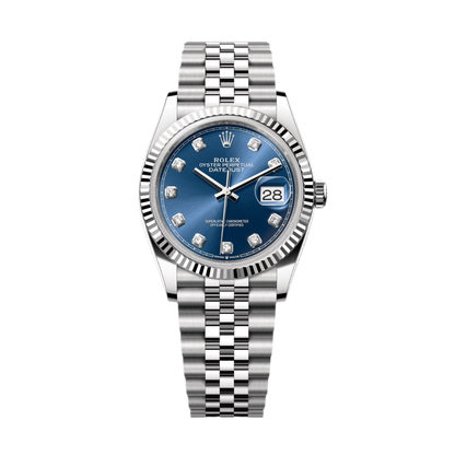 Rolex Datejust - Cadran bleu