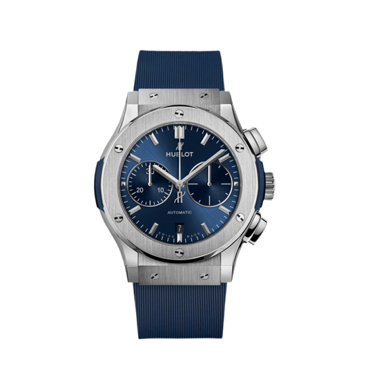 Hublot Classic Fusion Chronograph Titanium Blue