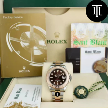 ROLEX YACHT-MASTER Marron