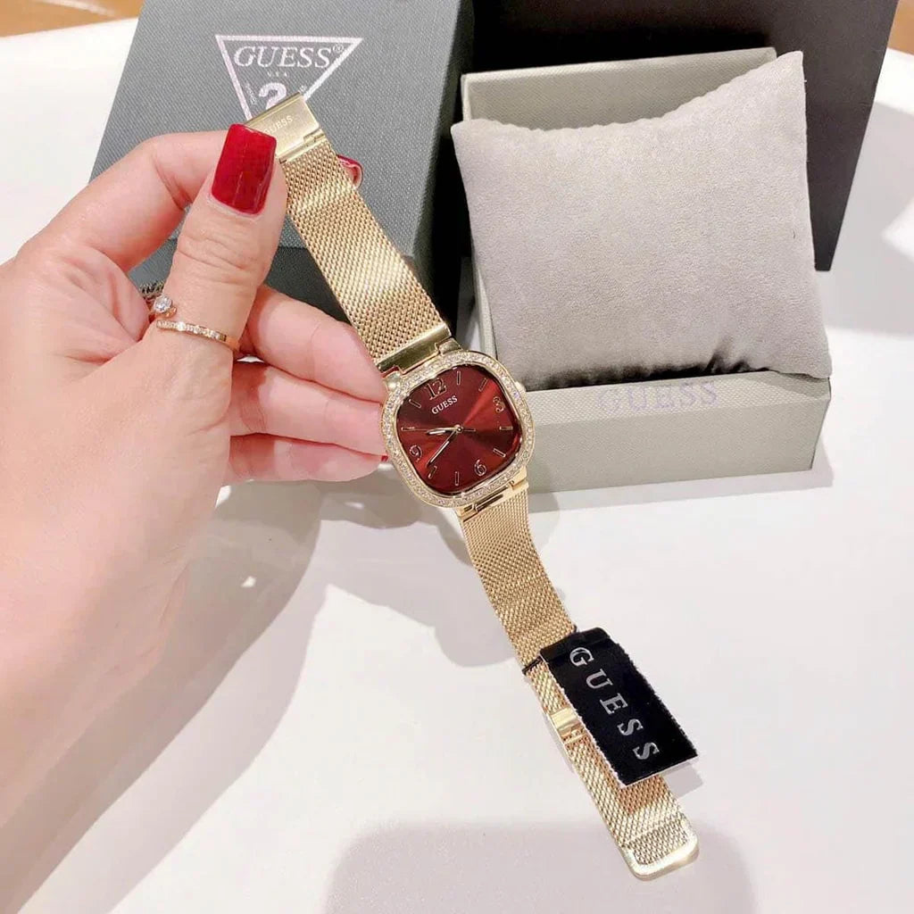 GUESS Ladies Gold Analog Watch - GW0354L4