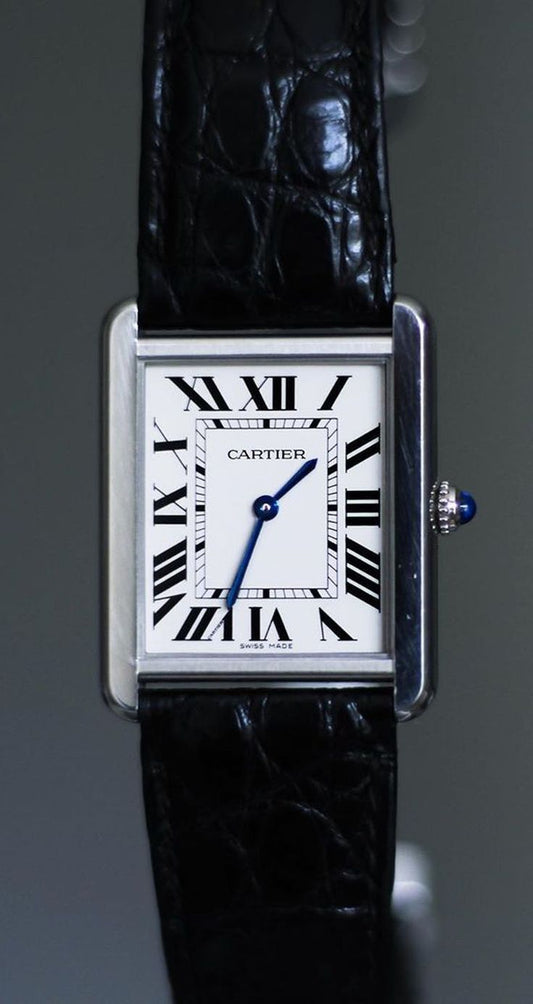 Cartier Tank louiss silver-B