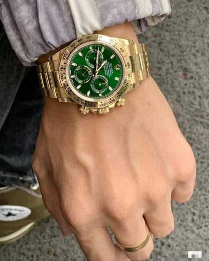 Daytona Cosmographe Gold Cadran Vert 116508-0013