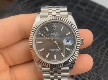 Montre Datejust Grise Jubilé