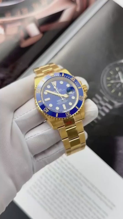 Rolex Yellow Gold Submariner Date