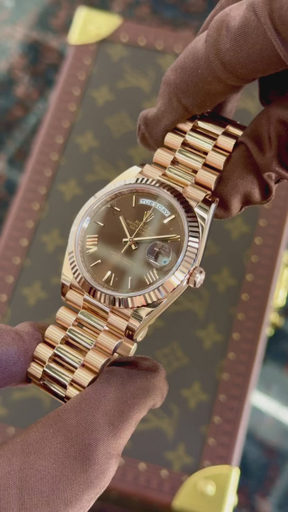 Rolex Day Date Everose Gold