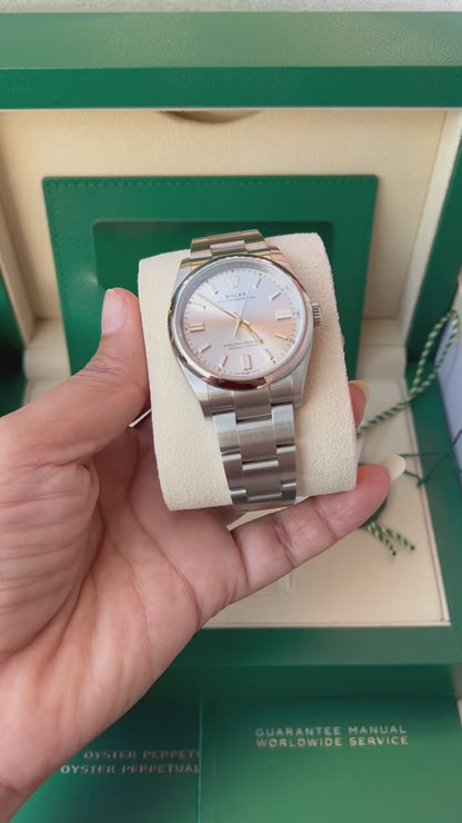 Rolex Oyster Perpetual Platine