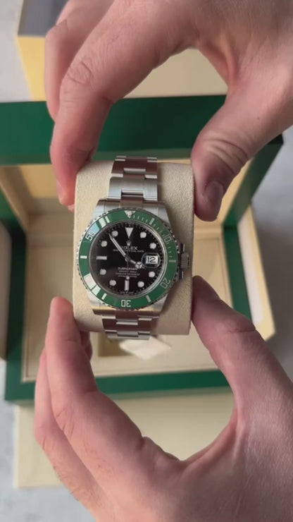 SUBMARINER LUNETTE VERTE