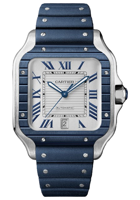 Cartier Santos Cadran Bleu